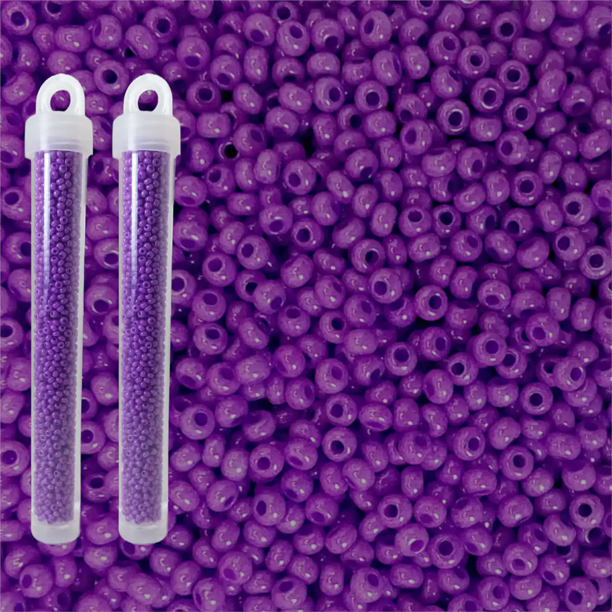 Miyuki seed beads violet size 11