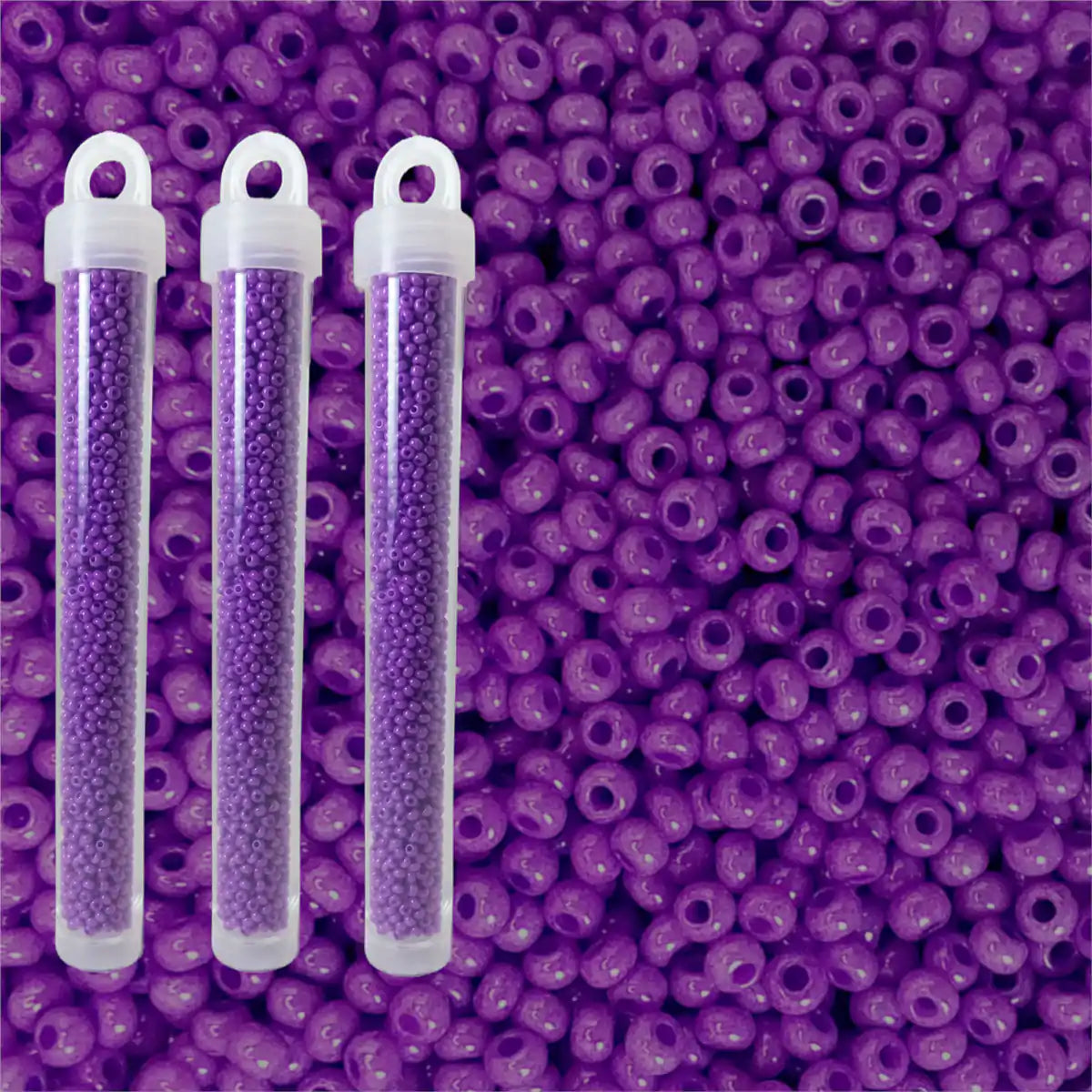 Miyuki seed beads violet size 11