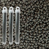 Miyuki seed beads grey size 10