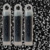 Miyuki seed beads gun metal size 11