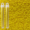 Miyuki seed beads lemon yellow size 10