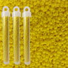 Miyuki seed beads lemon yellow size 10