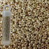 Miyuki seed beads metallic light silver size 10