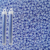 Miyuki seed beads powder blue size 10