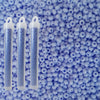 Miyuki seed beads powder blue size 10