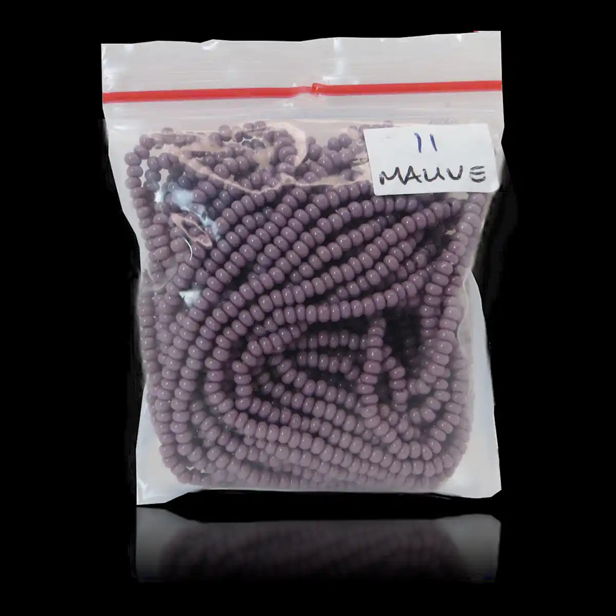 MIYUKI-Seed Beads-Mauve-6 Strand-Size 11