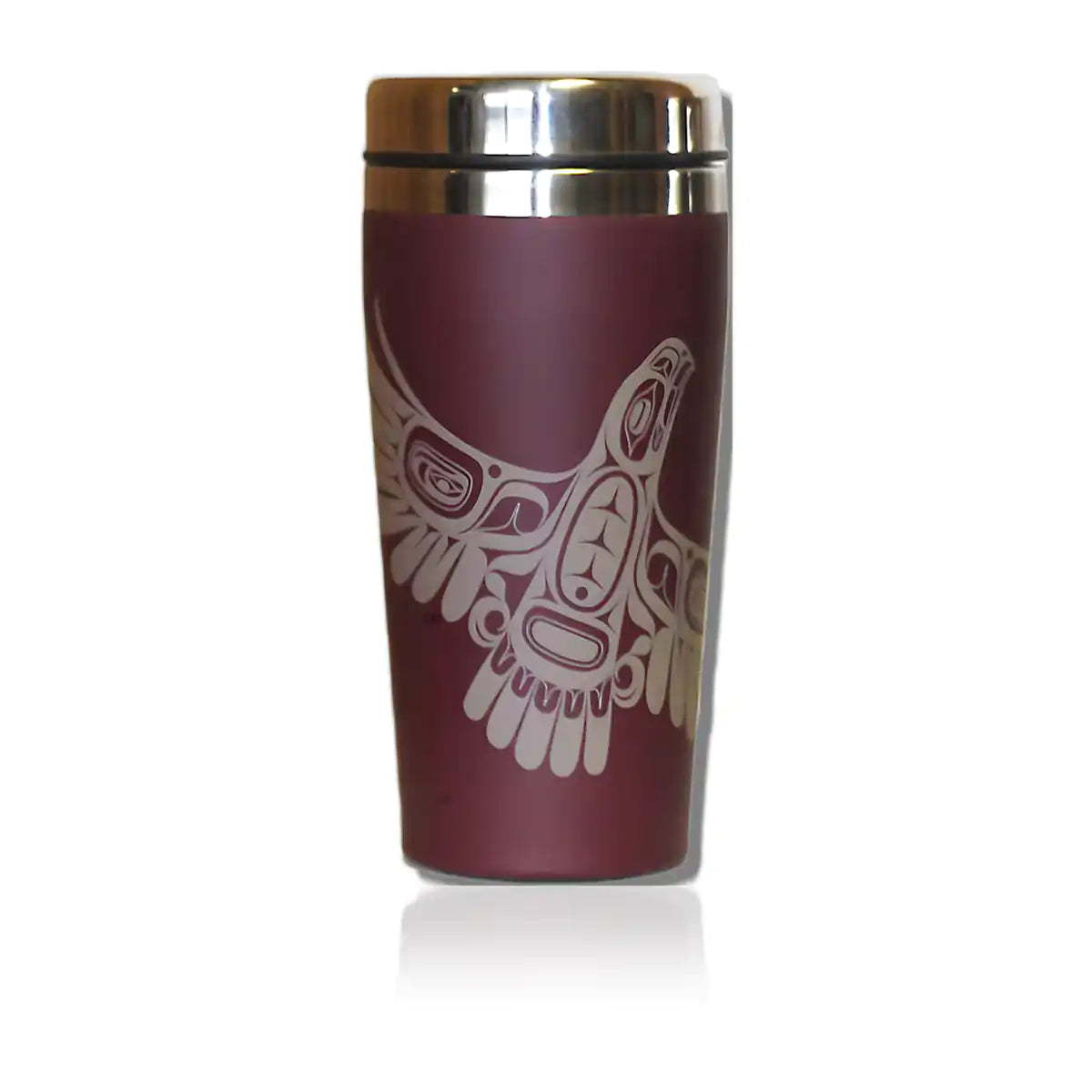 Native eagles first flight matte finish travel mug