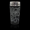 Native design 16oz stainless steel travel mug octopus