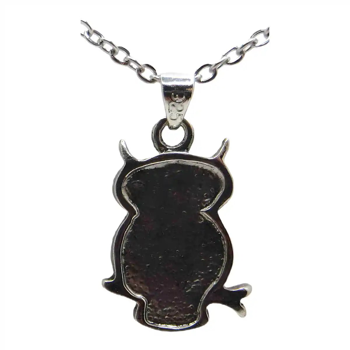Glacier pearle owl necklace