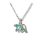 Glacier pearle bear necklace