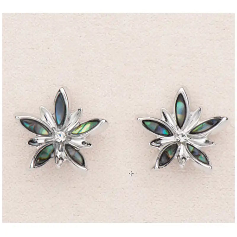 Glacier pearle bloom earrings