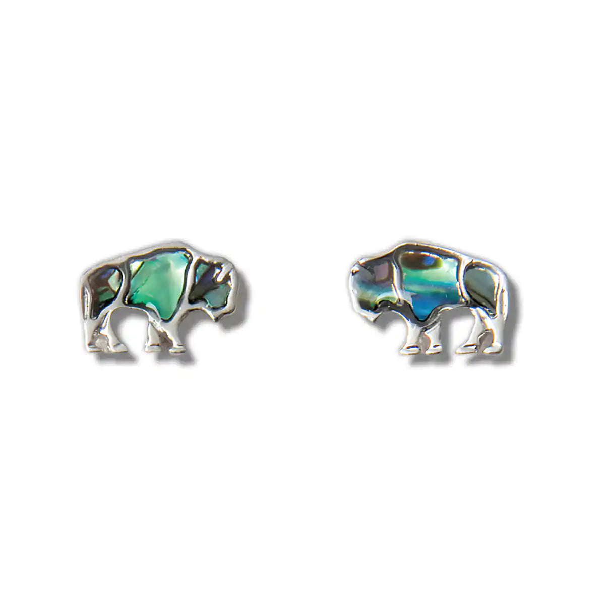Glacier pearle buffalo earrings