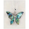 Glacier pearle butterfly splendor necklace