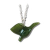 Jade canada goose necklace