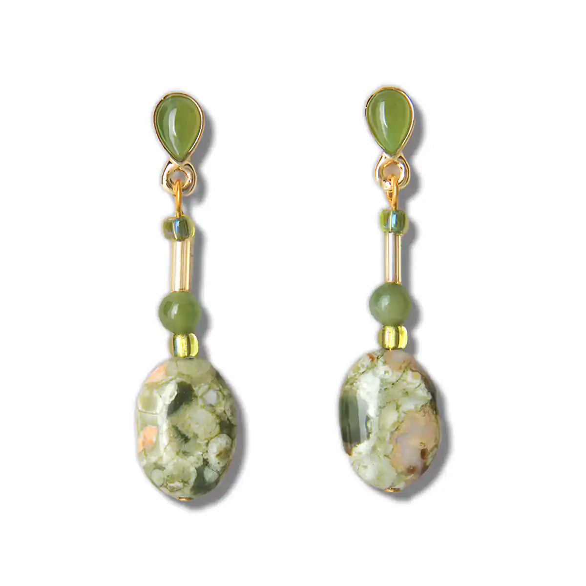 Jade creekside earrings