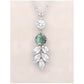Glacier pearle crystal garden necklace