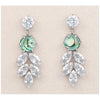 Glacier pearle crystal garden earrings