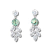 Glacier pearle crystal garden earrings