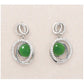 Jade debonair earrings