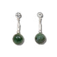 Jade devotion earrings