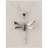 Hematite dragonfly necklace