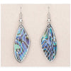 Glacier pearle dragonfly wing earrings