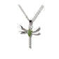 Jade dragonfly necklace