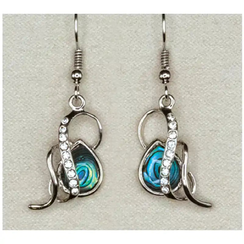 Glacier pearle embrace earrings