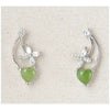 Jade fall in love earrings