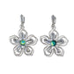 Glacier pearle floral fascination earrings