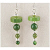 Jade forest chime earrings