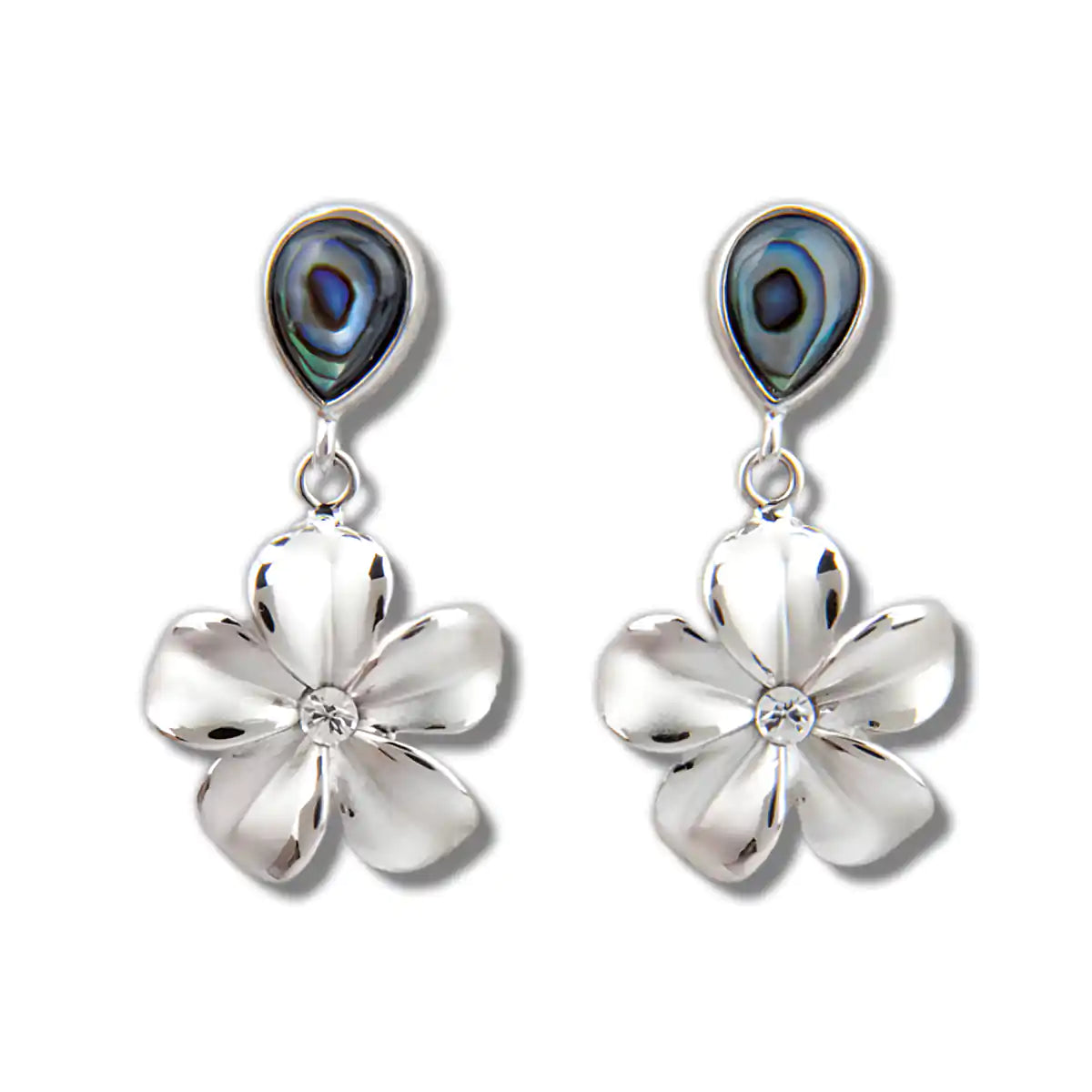Glacier pearle forget-me-not earrings