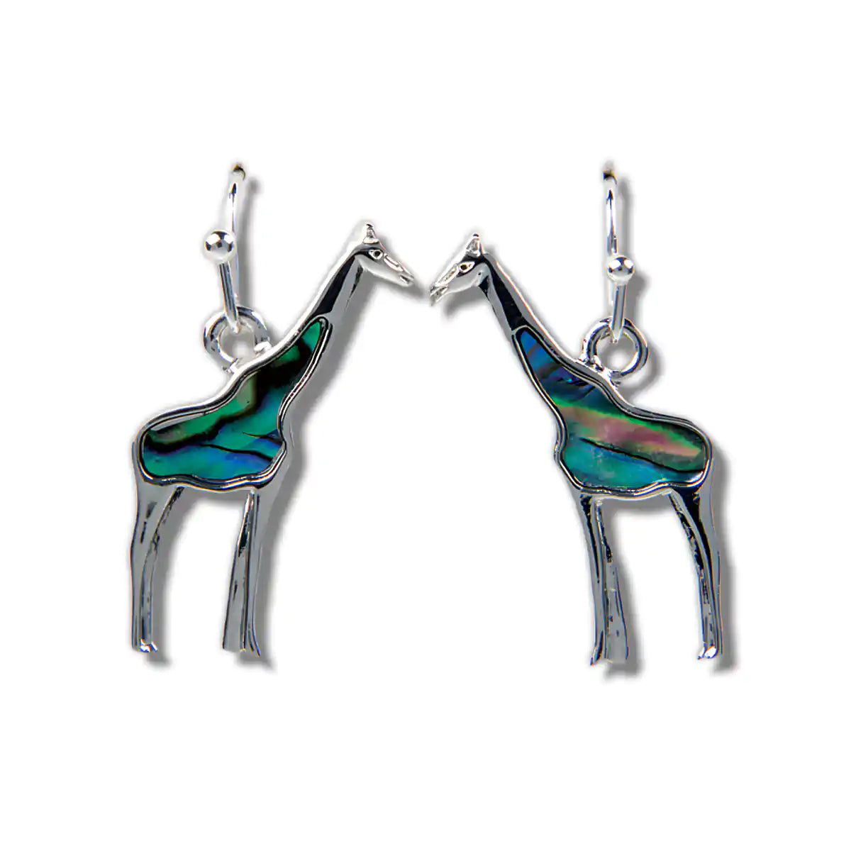 Glacier pearle giraffe earrings