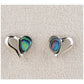 Glacier pearle heart's desire earrings