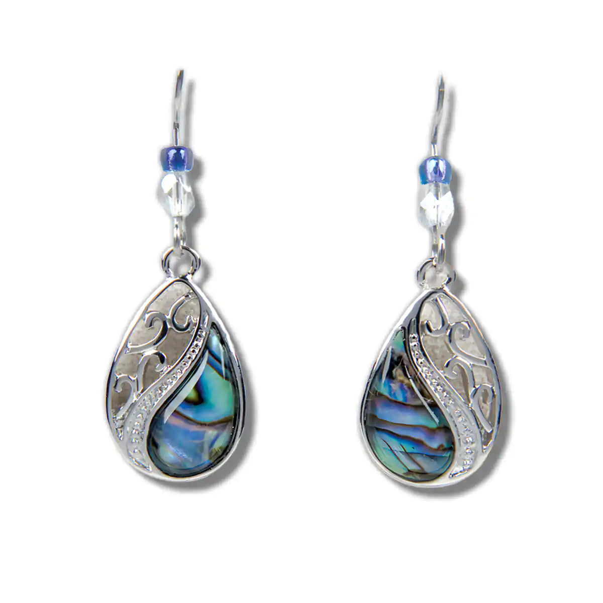 Glacier pearle heirloom earrings