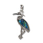 Glacier pearle heron necklace