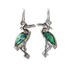 Glacier pearle herons earrings