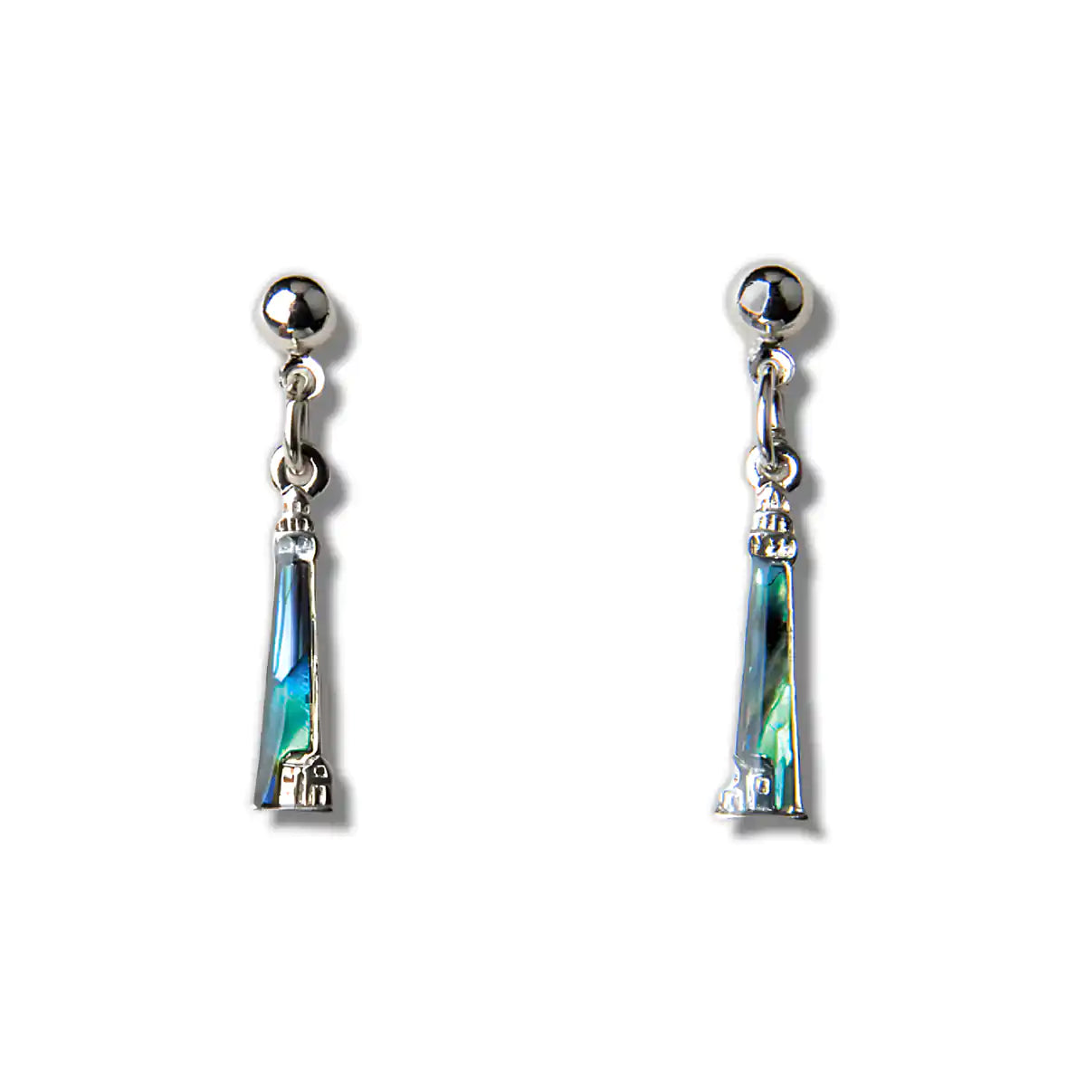 Glacier pearle lighthouse earrings