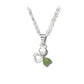 Jade love's reflection necklace