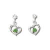 Jade loving memento earrings