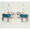 Glacier pearle majestic moose earrings