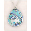 Glacier pearle moose country necklace