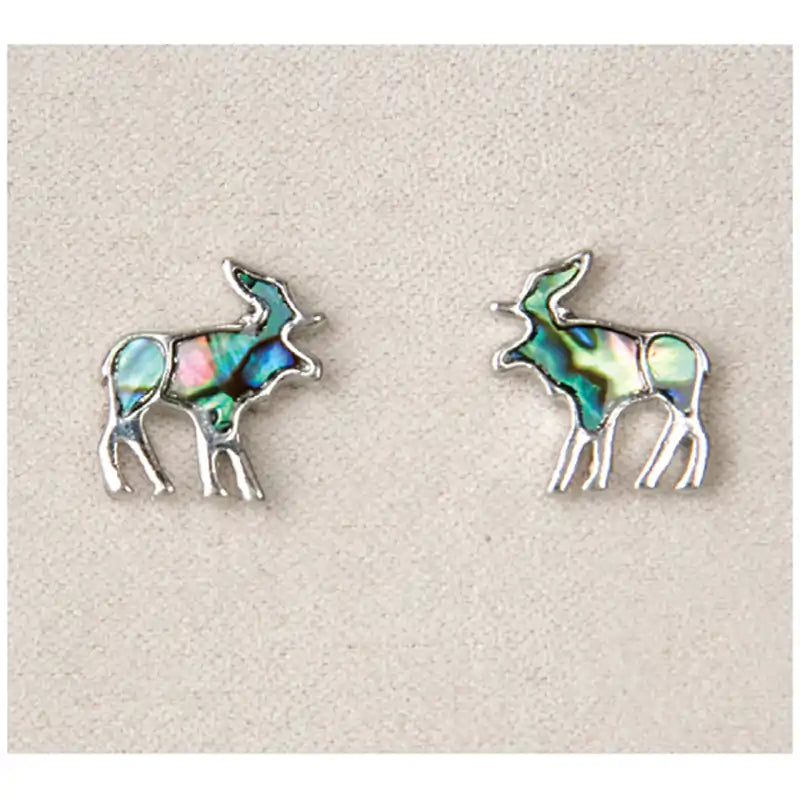 Glacier pearle moose earrings