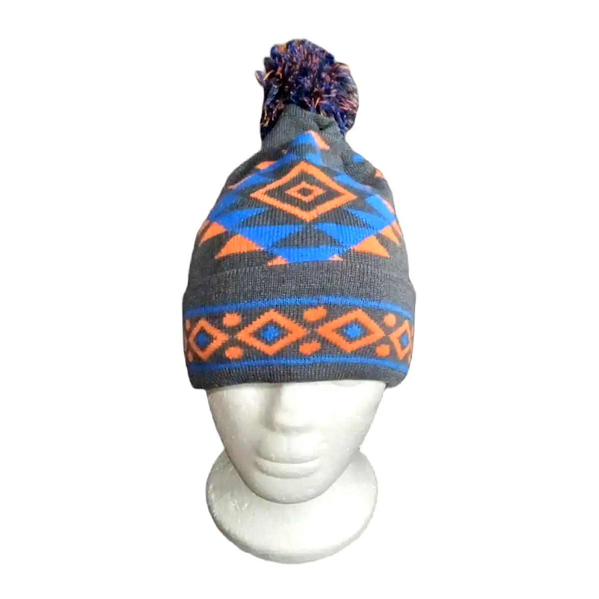 Indigenous design tuque grey – Treasures