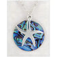 Glacier pearle ocean star necklace