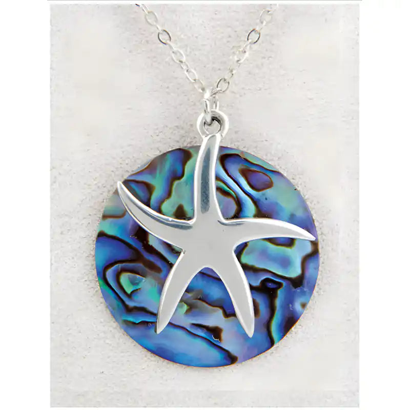 Glacier pearle ocean star necklace