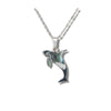 Glacier pearle orca whale necklace
