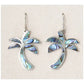 Glacier pearle palm trees earrings