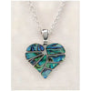 Glacier pearle passionate heart necklace