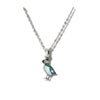 Glacier pearle puffin necklace